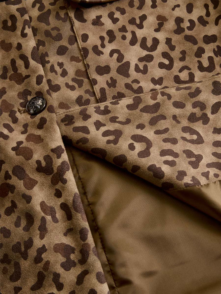 Women’s Vintage Leopard Print Jacket