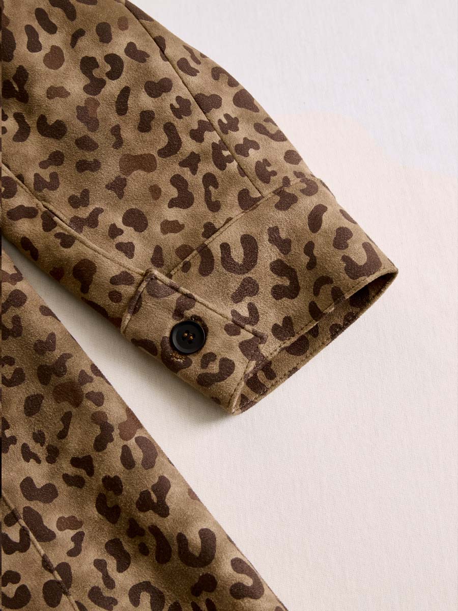 Women’s Vintage Leopard Print Jacket