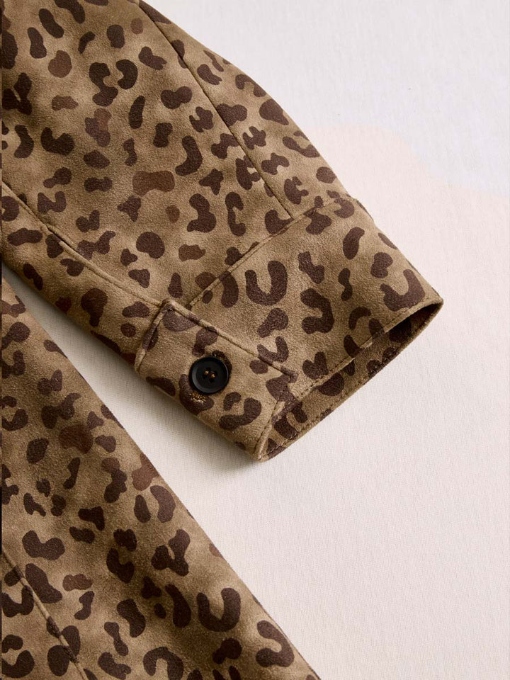 Women’s Vintage Leopard Print Jacket