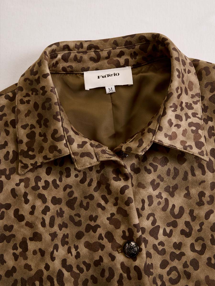 Women’s Vintage Leopard Print Jacket