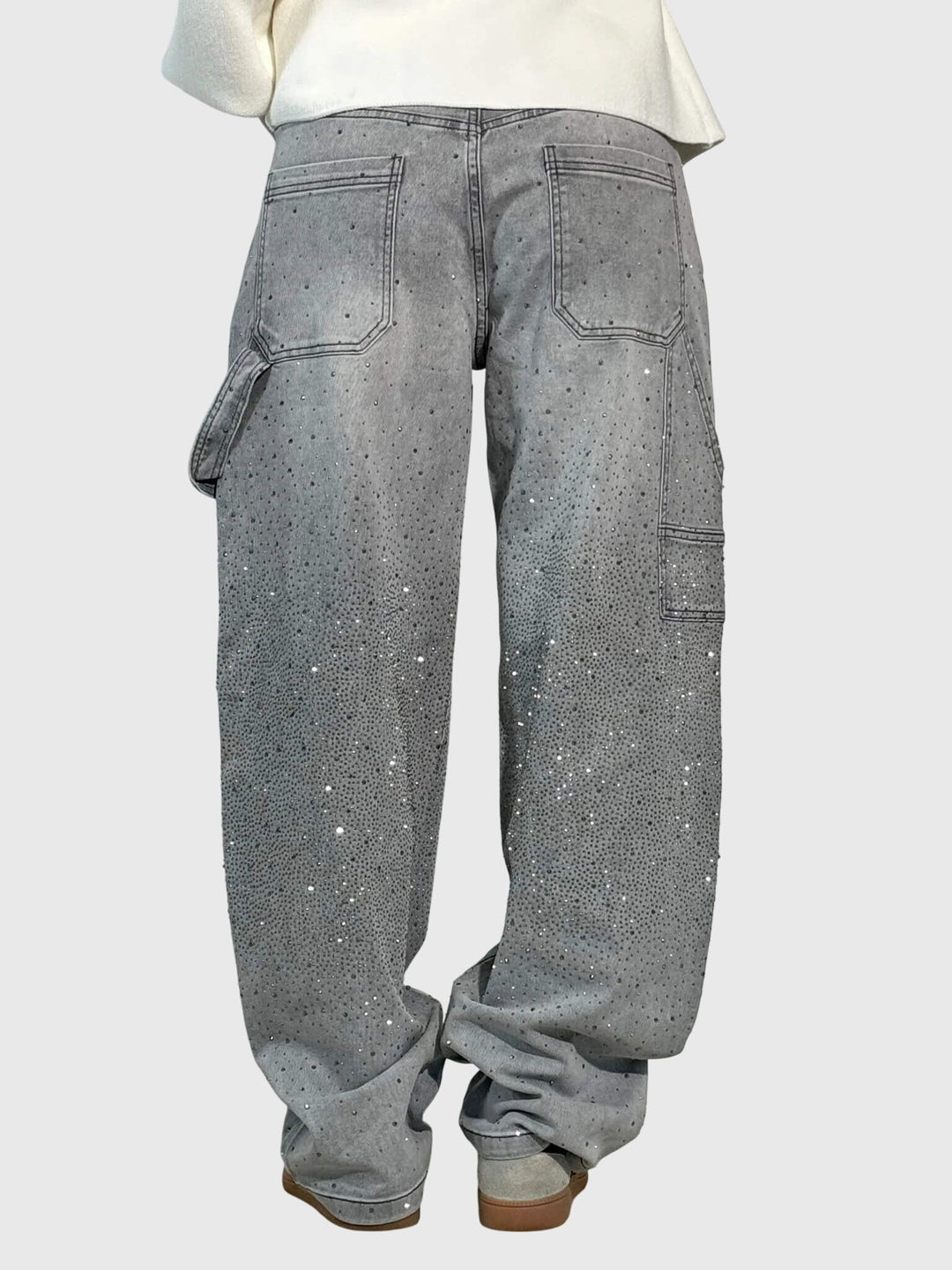 Women’s Rhinestone Embellished Party Pants