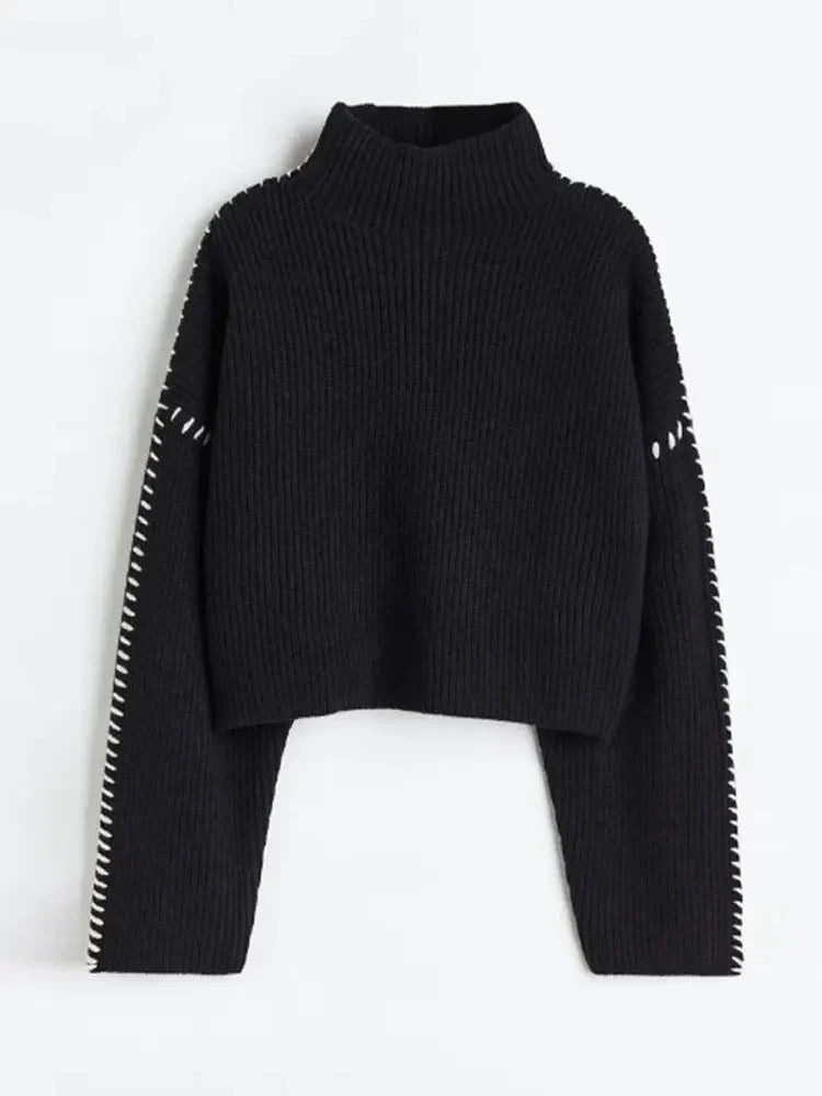 Women’s Elegant Knit Pullover Sweater
