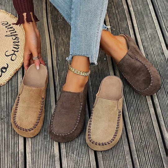 Women’s Vintage Comfort Slip-On Mules
