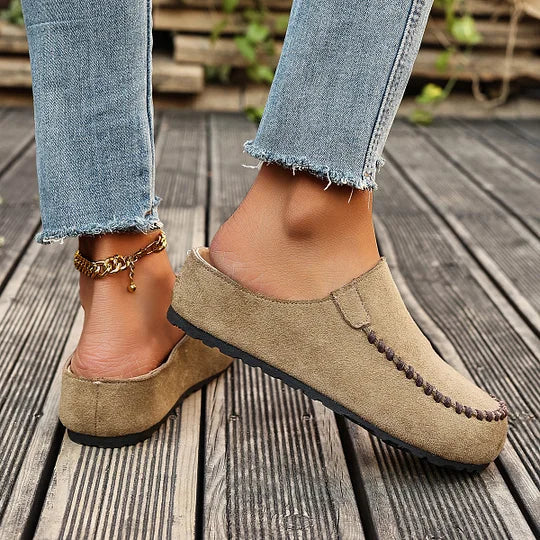Women’s Vintage Comfort Slip-On Mules