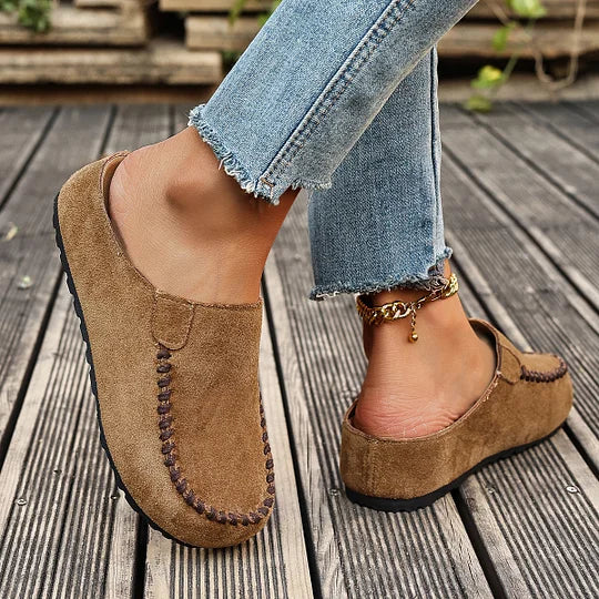 Women’s Vintage Comfort Slip-On Mules