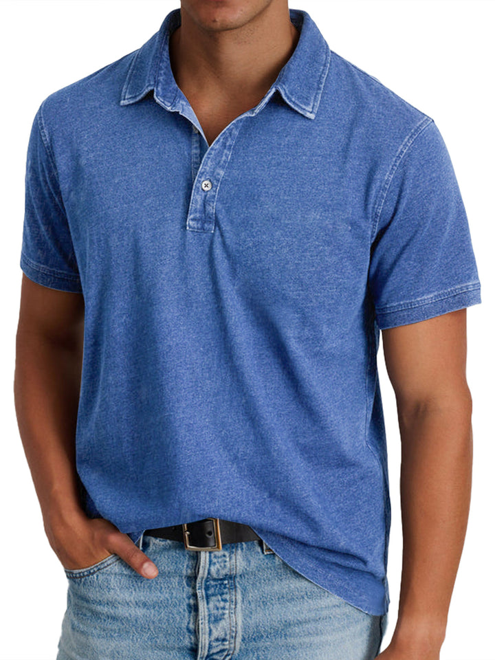 Men’s Slim Fit Short Sleeve Polo Shirt