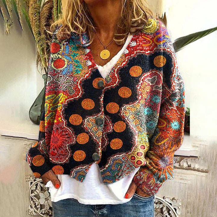 Women’s Multicolor Comfortable Knit Sweater