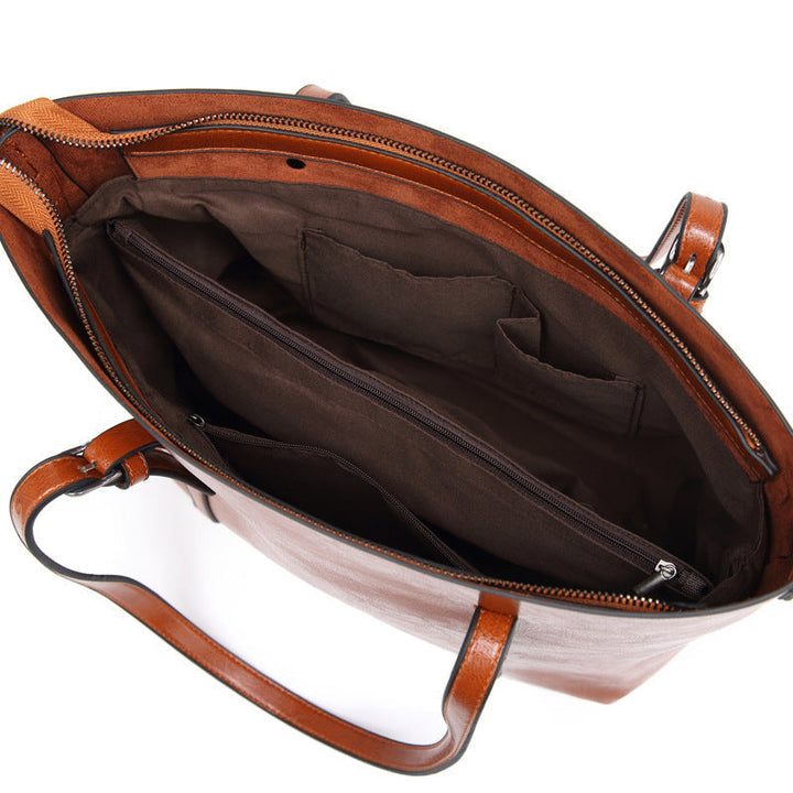 Women’s Classic Structured Work Tote Bag