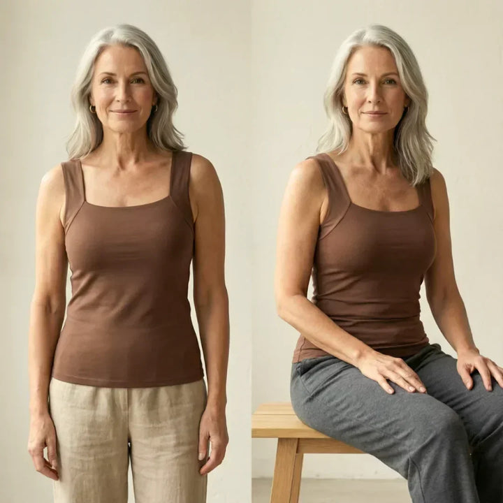 Women’s Built In Bra Support Tank Top