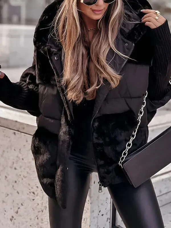 Women’s Insulated Quilted Winter Puffer Coat