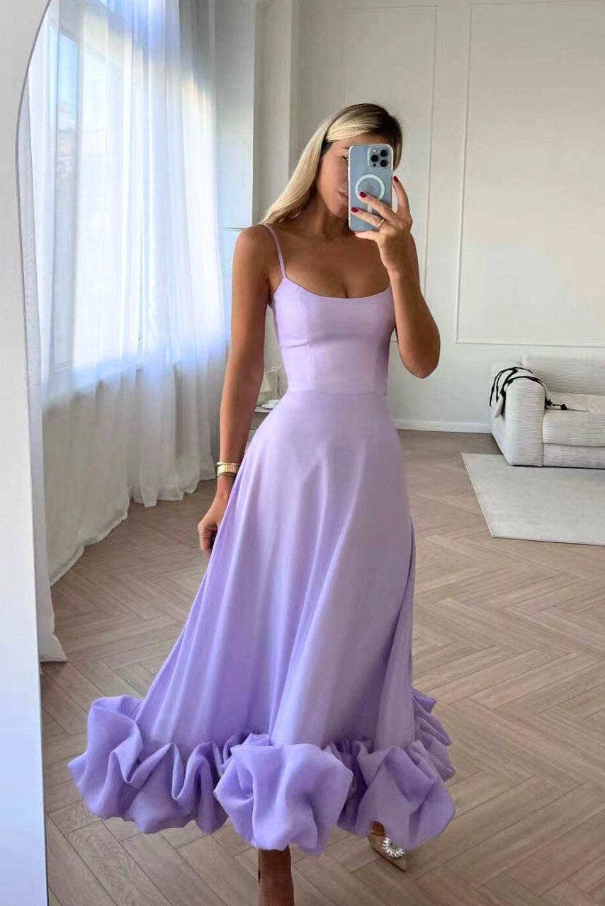 Women’s Elegant Flowing Evening Dress