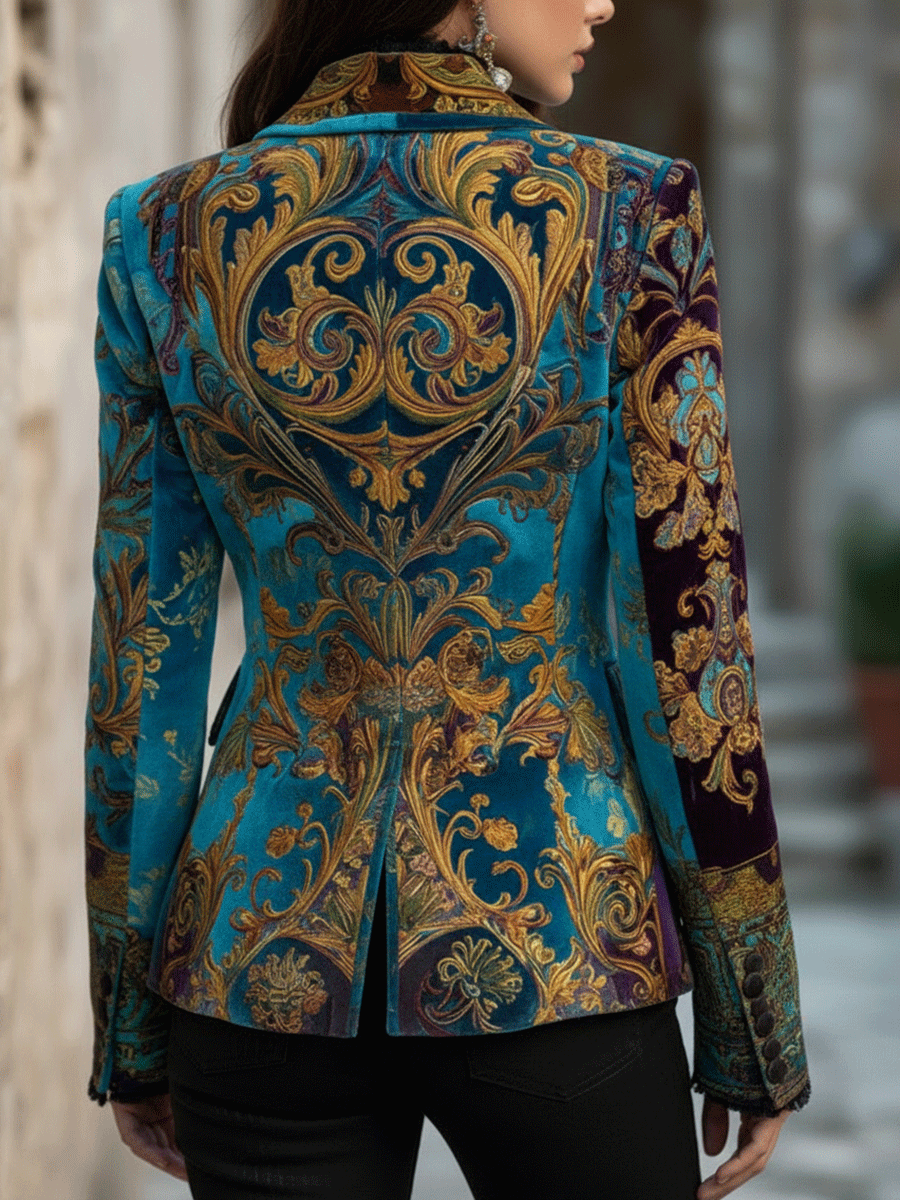 Women’s Bohemian Baroque Tailored Blazer