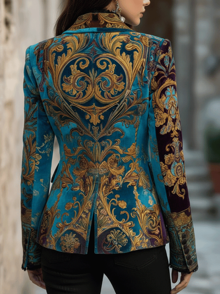 Women’s Bohemian Baroque Tailored Blazer