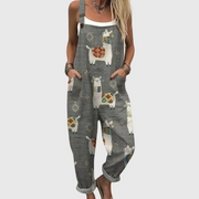 Comfortable Printed Jumpsuit