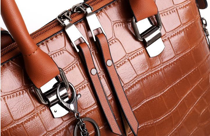 Women’s 4-Piece Tote Crossbody Wallet Handbag Set
