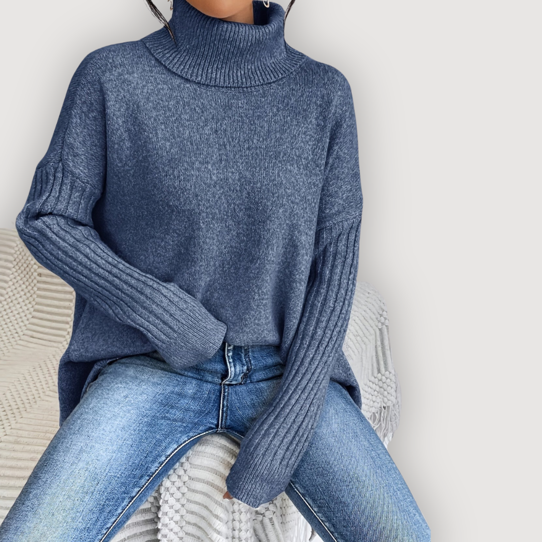Women’s Cozy Knit Turtleneck Sweater