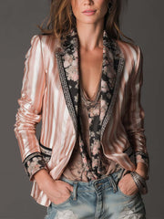 Women’s Tailored Striped Blazer