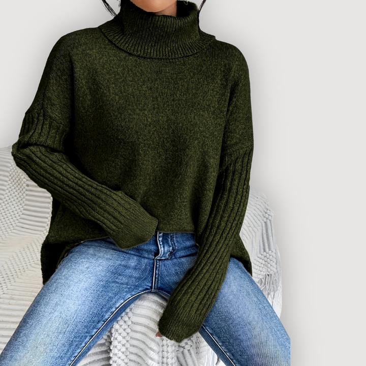 Women’s Cozy Knit Turtleneck Sweater
