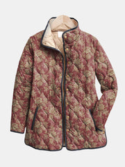 Women’s Retro Floral Print Jacket