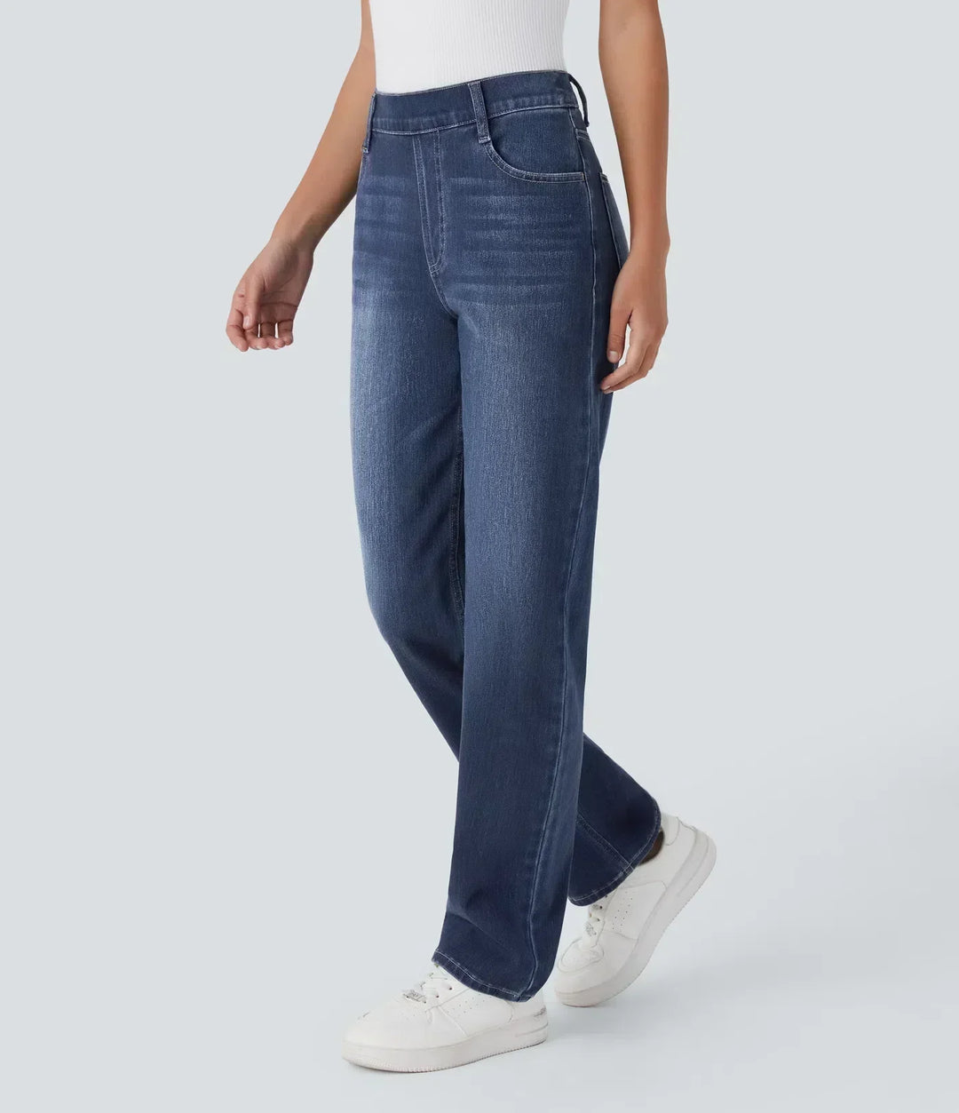 Women’s High Waisted Stretch Pull On Pants