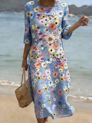 Women’s Elegant Floral Dress