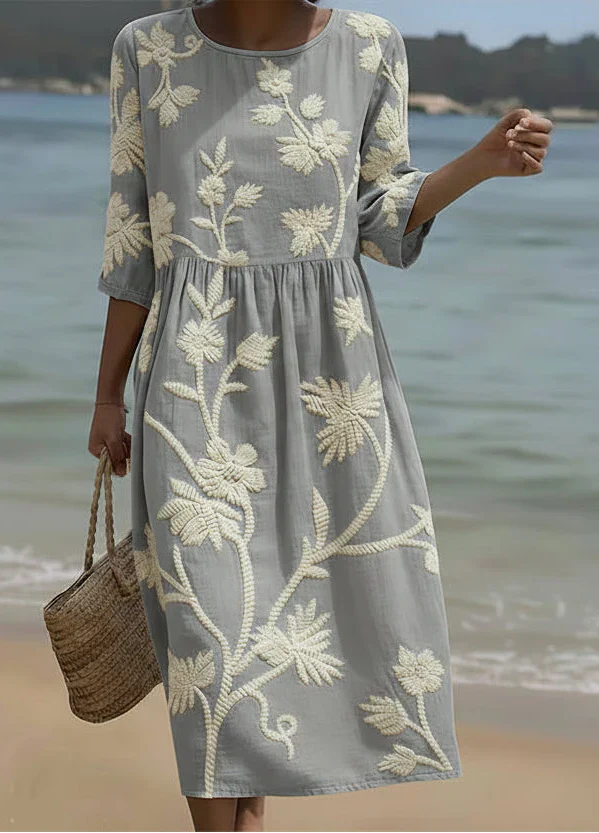 Women’s Elegant Floral Dress