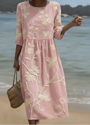 Women’s Elegant Floral Print Dress