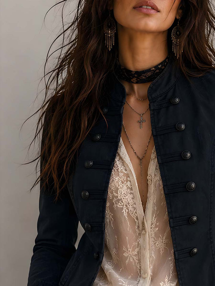 Women’s Vintage Military Field Jacket