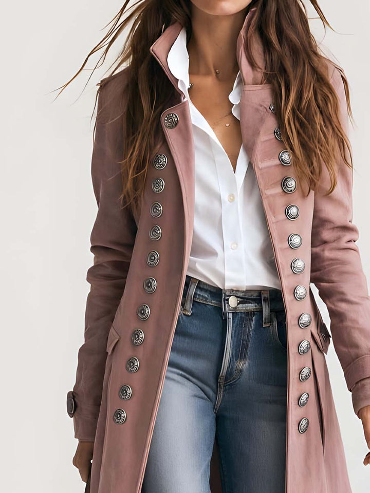 Men’s Military Double-Breasted Coat