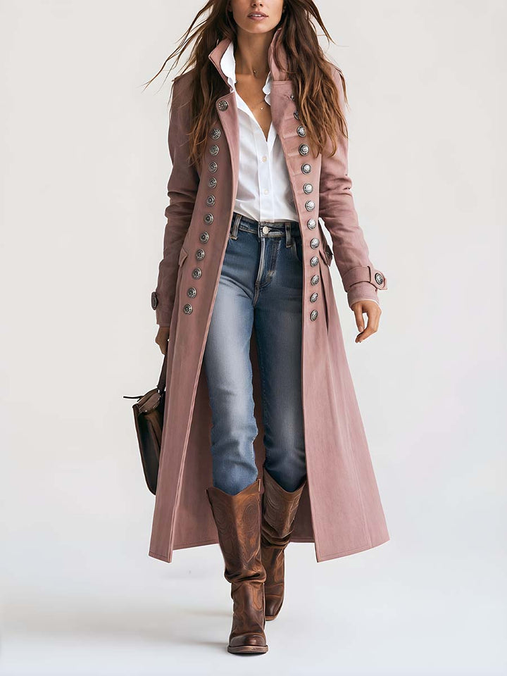 Men’s Military Double-Breasted Coat