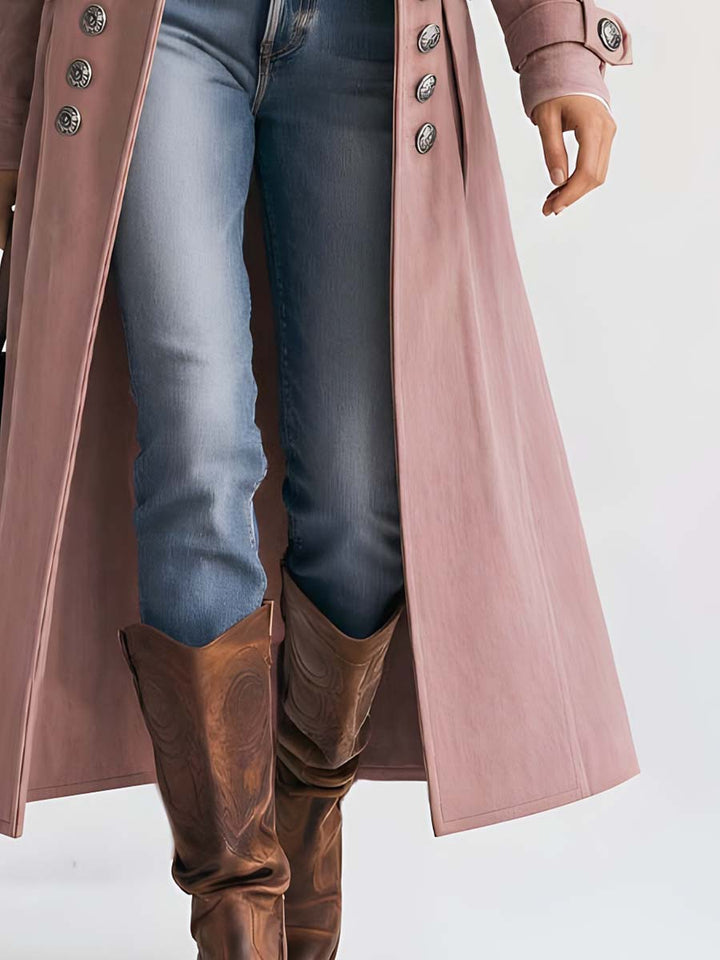 Men’s Military Double-Breasted Coat