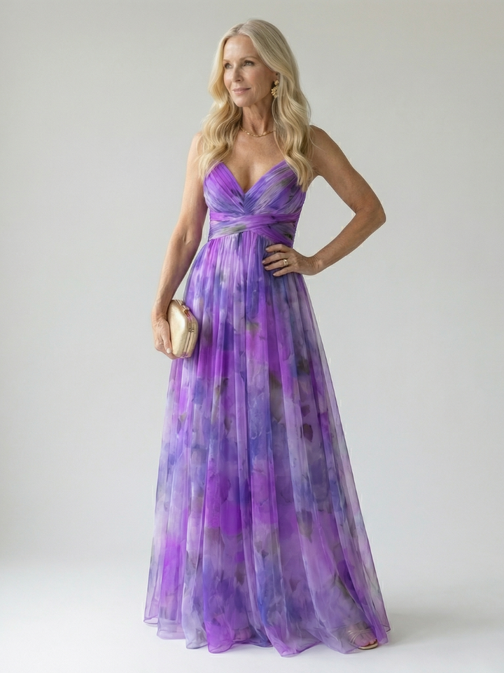 Women’s Soft Wrap Maxi Dress