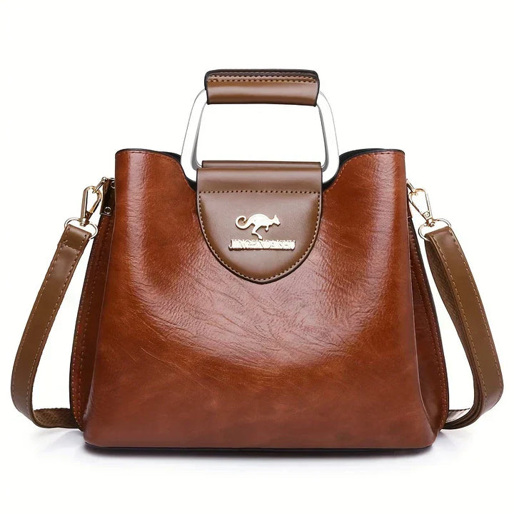 Women’s Drawstring Crossbody Bucket Bag