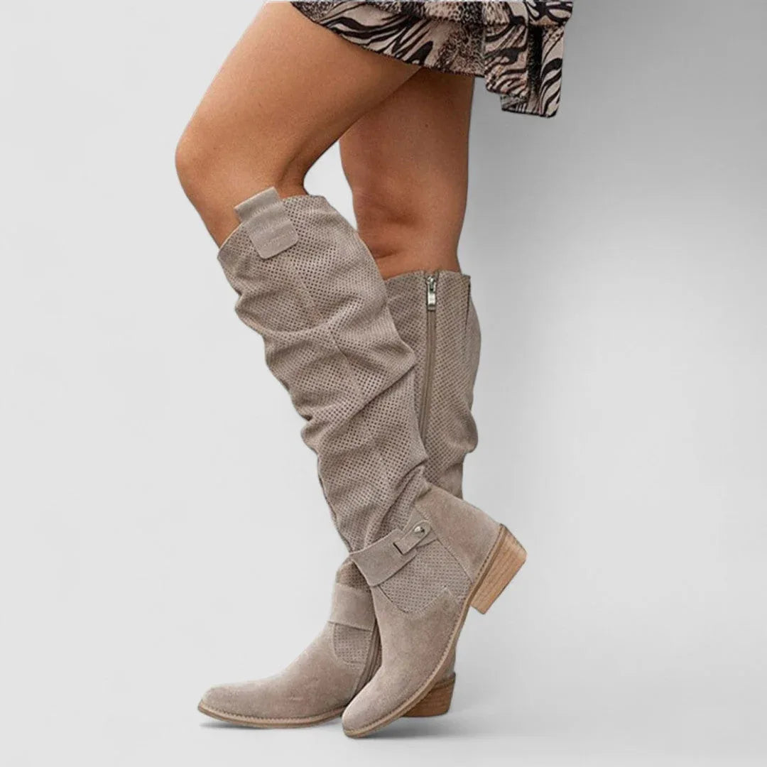Women’s Western Pull-On Cowboy Boots
