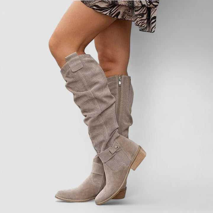 Women’s Western Pull-On Cowboy Boots