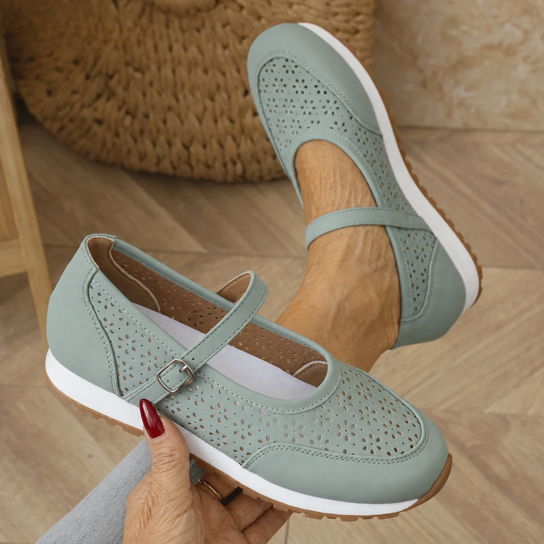 Women’s Cushioned Slip-On Walking Shoes