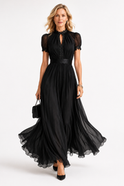 Women’s Flowy Maxi Evening Dress