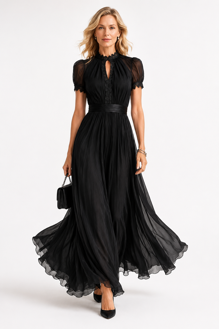 Women’s Flowy Maxi Evening Dress
