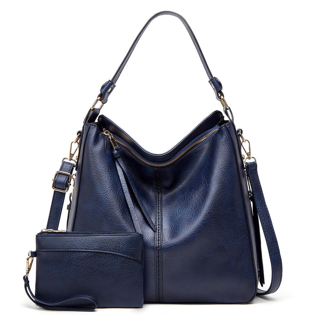 Women’s Hobo Shoulder Bag And Wallet Set