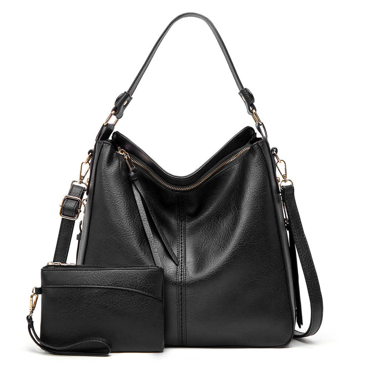 Women’s Hobo Shoulder Bag And Wallet Set