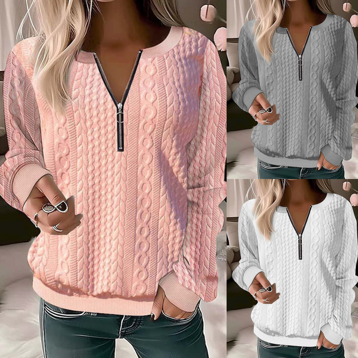 Women’s V-Neck Knit Sweater