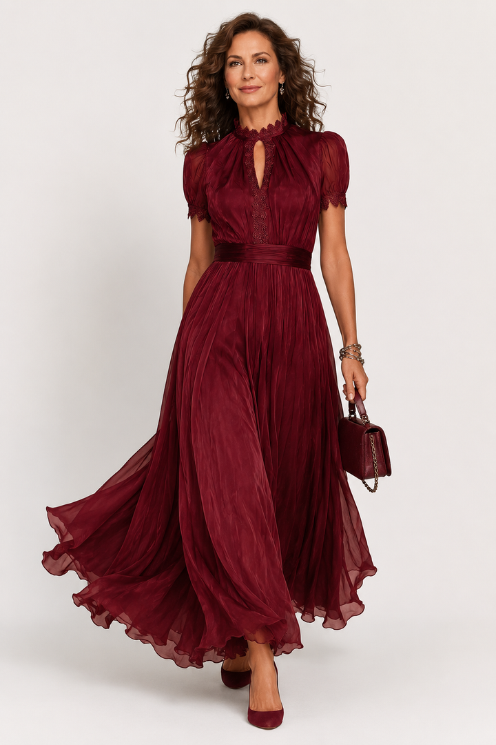 Women’s Elegant Flowing Maxi Dress