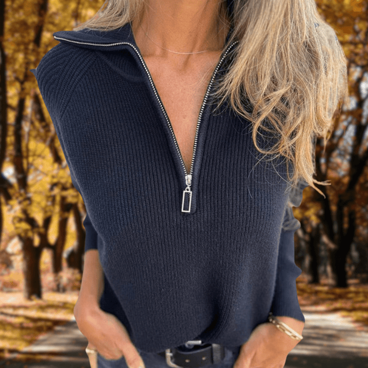 Women’s Long Sleeve Knit Pullover Sweater
