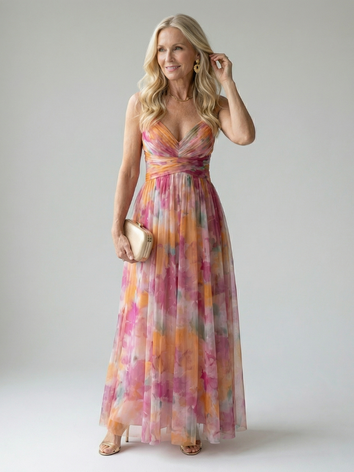 Women’s Soft Wrap Maxi Dress