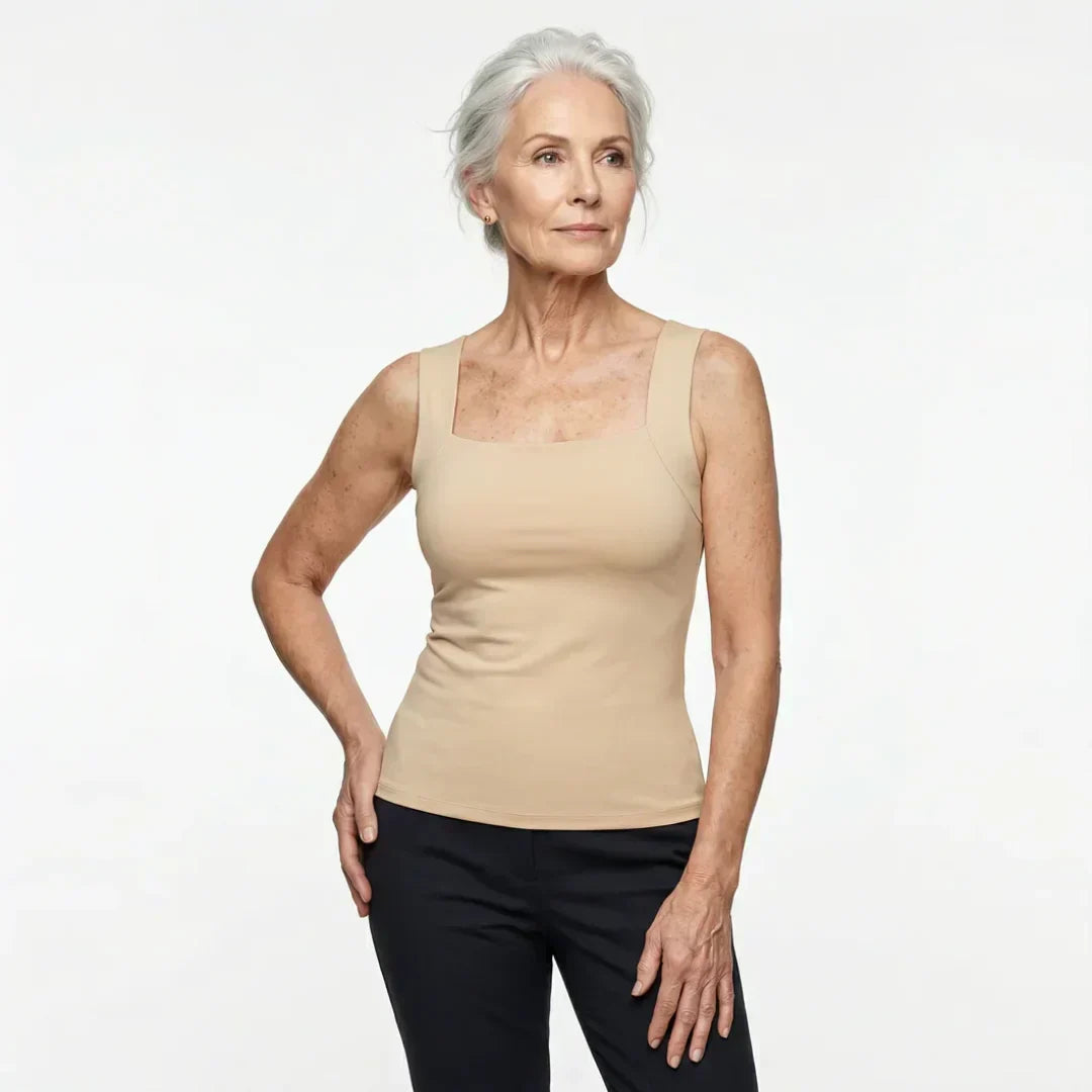 Women’s Built In Bra Support Tank Top