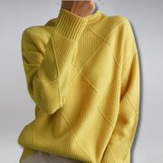 Women’s Ribbed Turtleneck Pullover Sweater