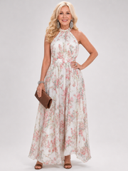 Women’s Floral Flowy Midi Dress