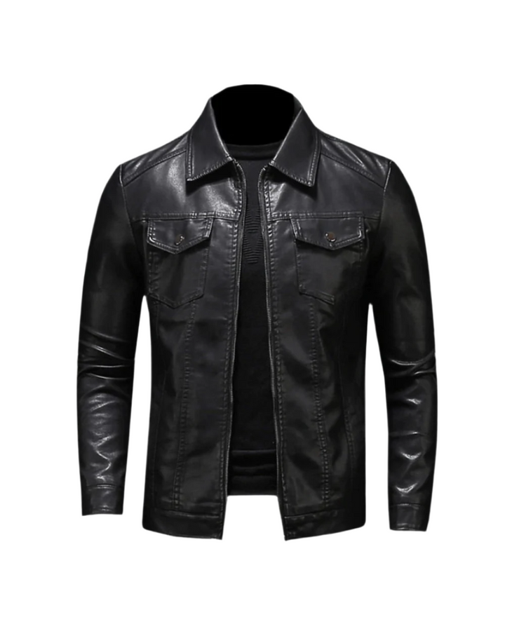 Men’s Classic Moto Biker Jacket