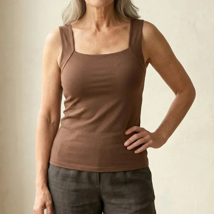 Women’s Built In Bra Support Tank Top
