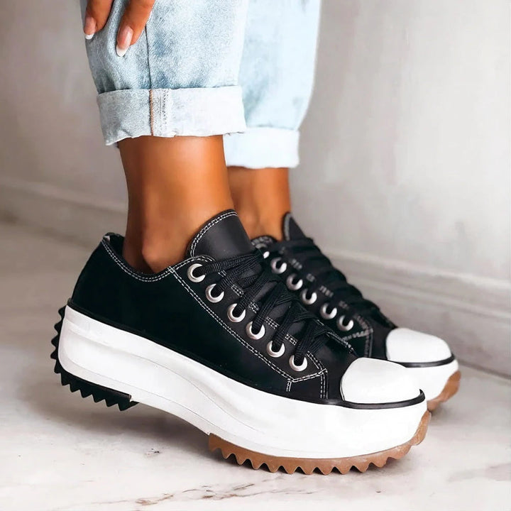 Women's Lightweight Casual Lace-Up Sneakers